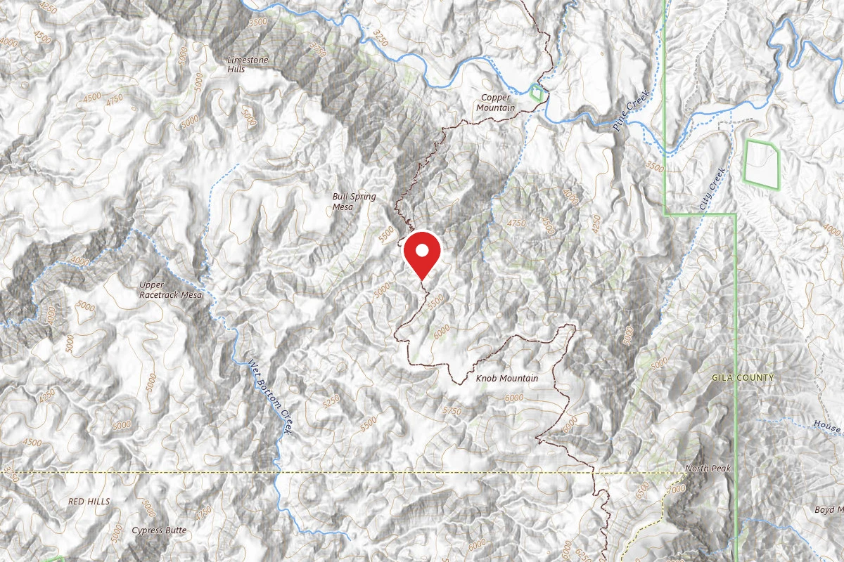 Dispersed Site near 34.1898, -111.5417