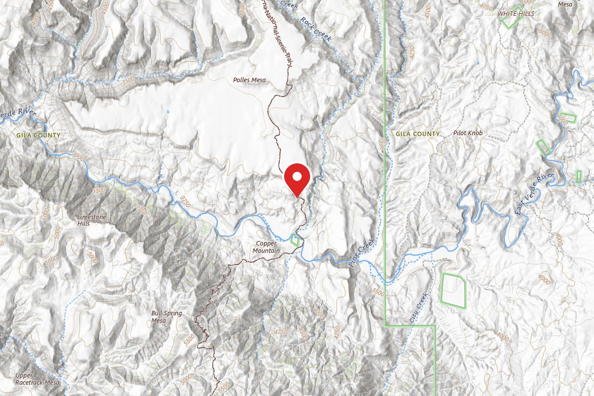 Dispersed Site near 34.2399, -111.5129