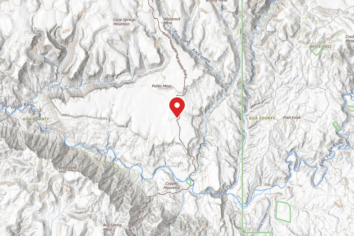 Dispersed Site near 34.2584, -111.5205