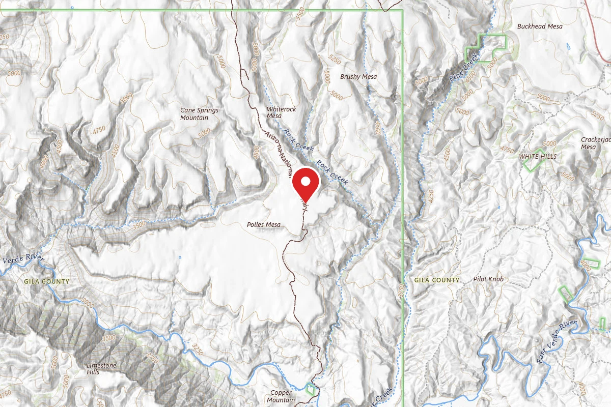 Dispersed Site near 34.2797, -111.5153