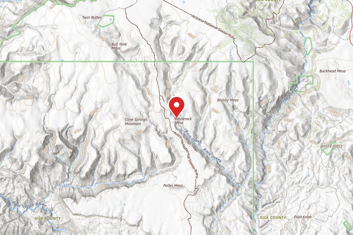 Dispersed Site near 34.3066, -111.5274
