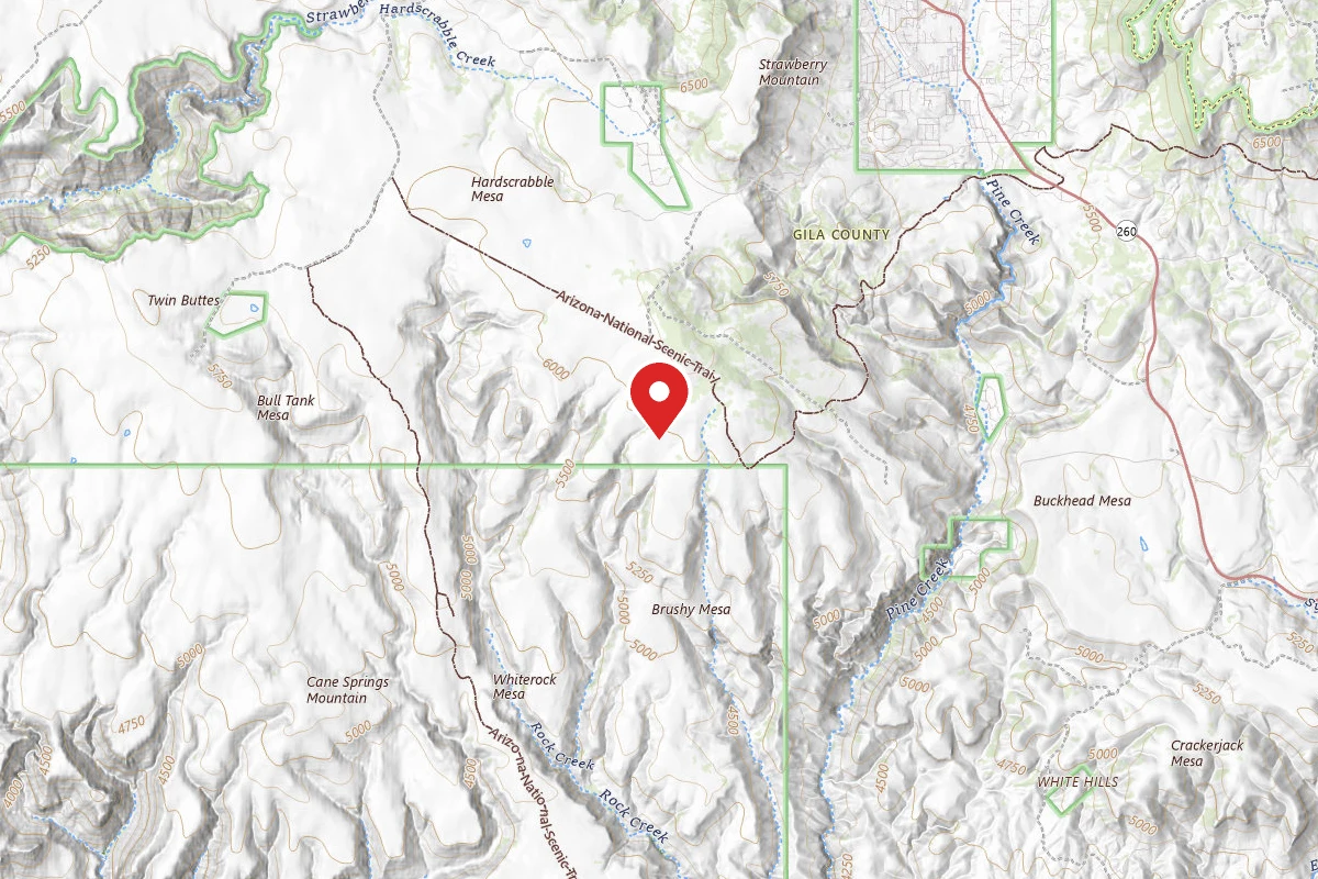 Dispersed Site near 34.3369, -111.5026