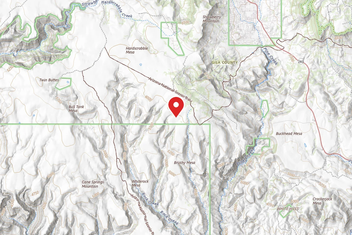 Dispersed Site near 34.3367, -111.5024