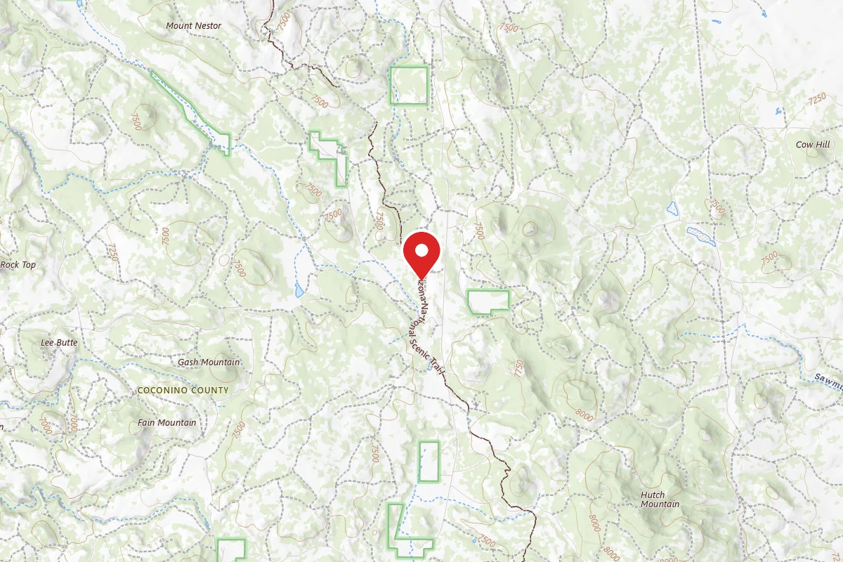 Dispersed Site near 34.8478, -111.4433