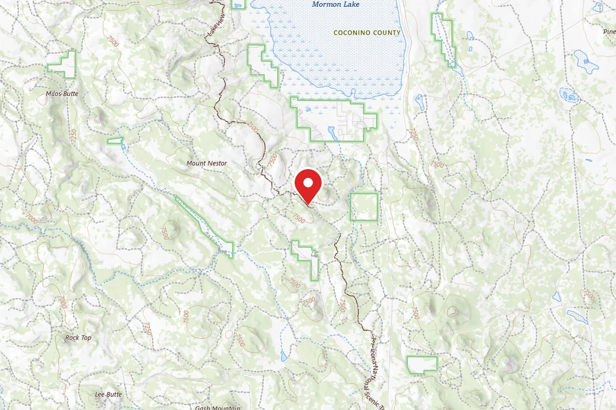 Dispersed Site near 34.8875, -111.4651