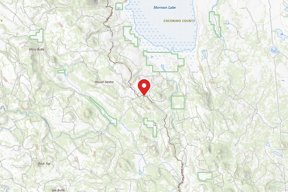 Dispersed Site near 34.8907, -111.4706