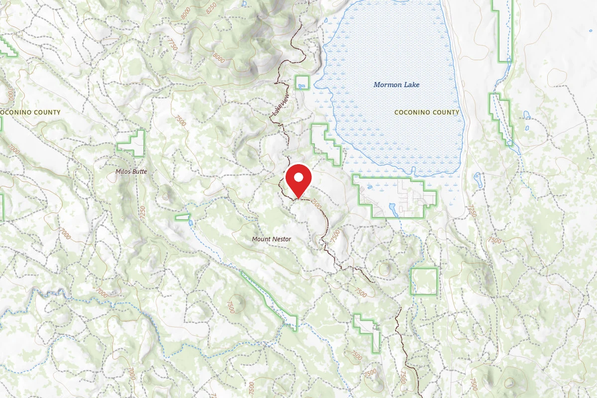 Dispersed Site near 34.9103, -111.4896