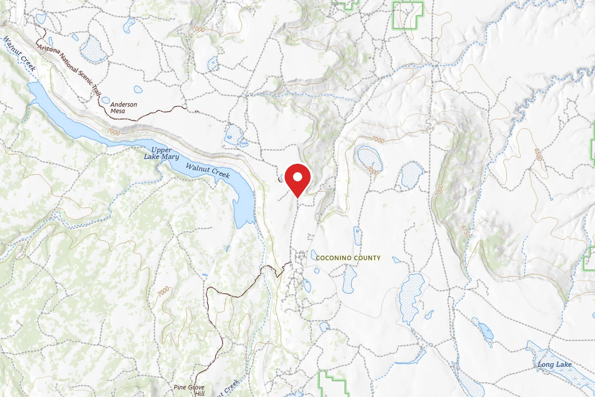 Dispersed Site near 35.0480, -111.4422