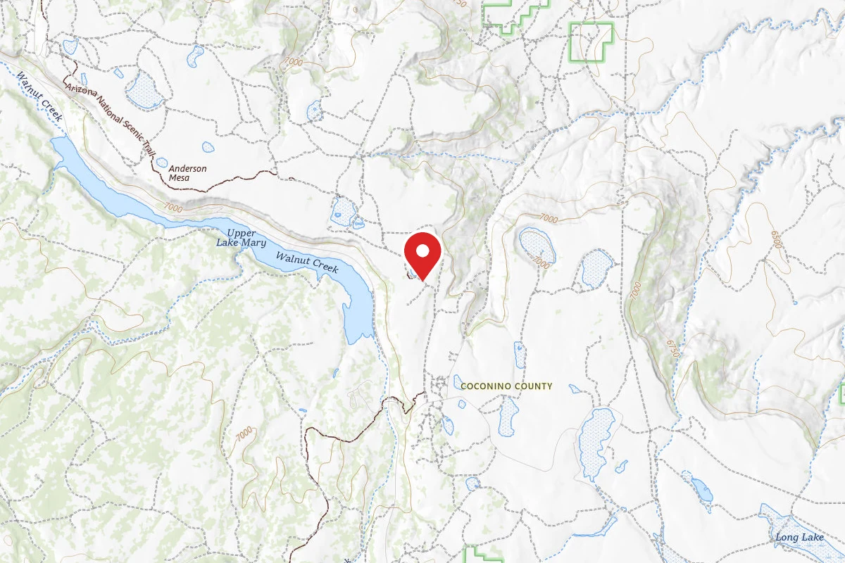 Dispersed Site near 35.0521, -111.4451