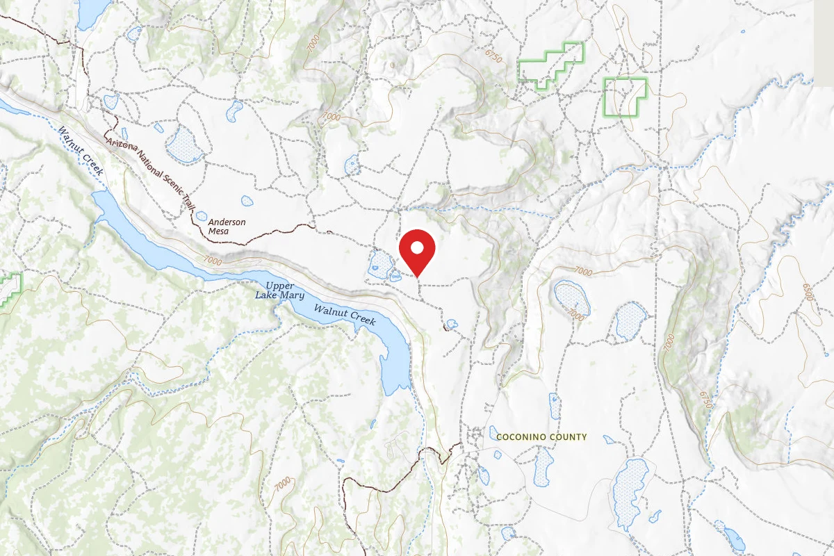 Dispersed Site near 35.0633, -111.4555