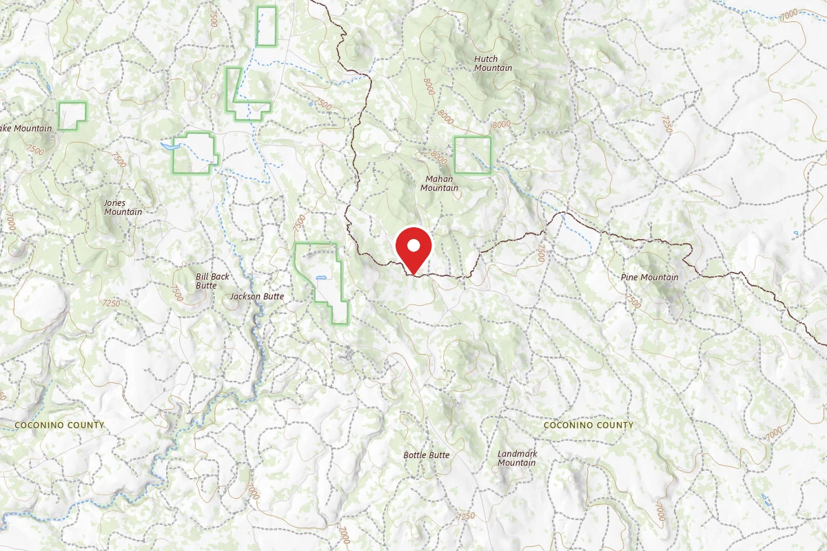 Dispersed Site near 34.7605, -111.4049