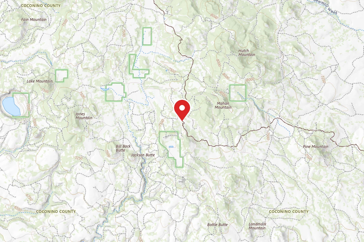 Dispersed Site near 34.7721, -111.4216