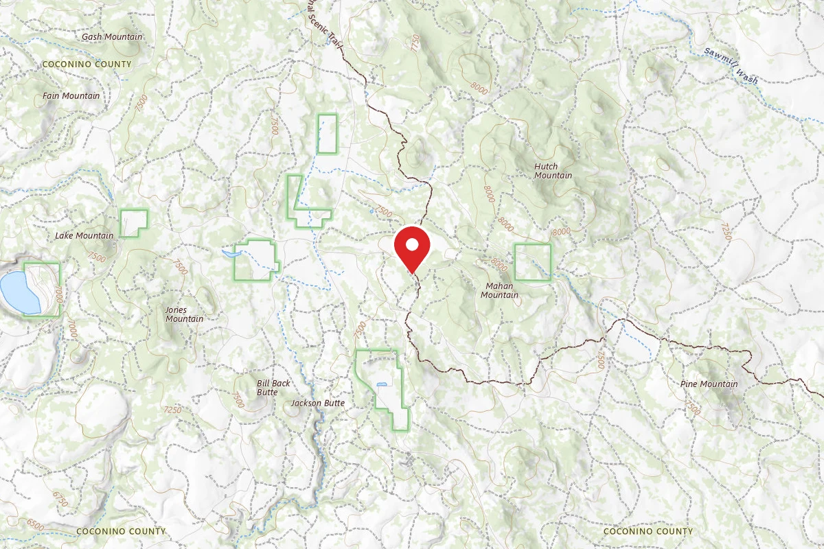 Dispersed Site near 34.7826, -111.4202