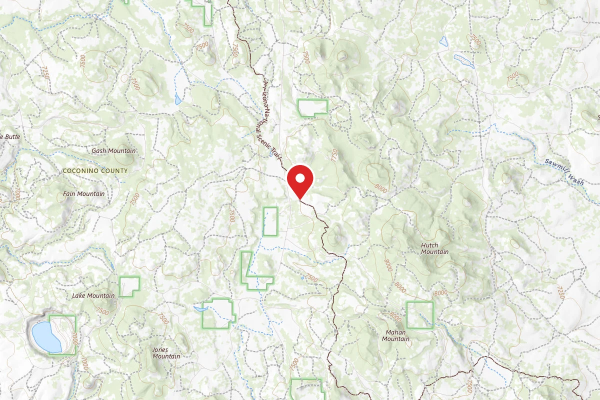 Dispersed Site near 34.8177, -111.4313