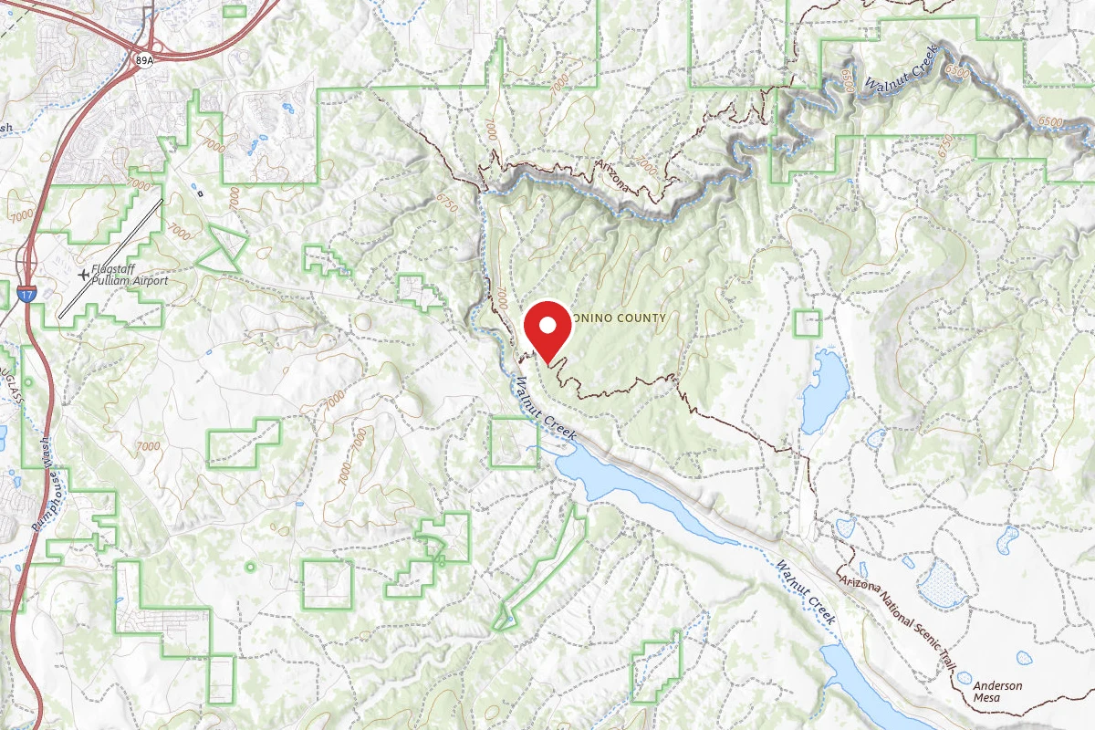 Dispersed Site near 35.1240, -111.5870