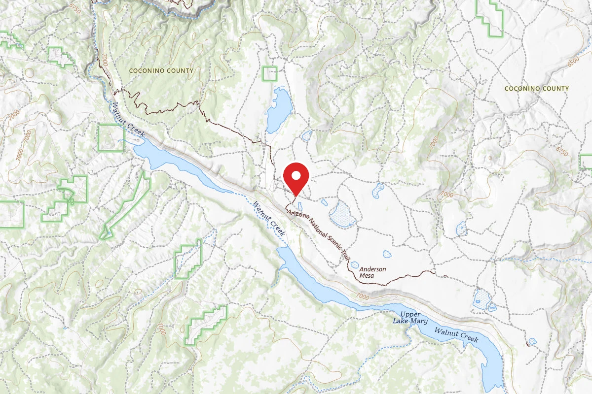 Dispersed Site near 35.0952, -111.5291