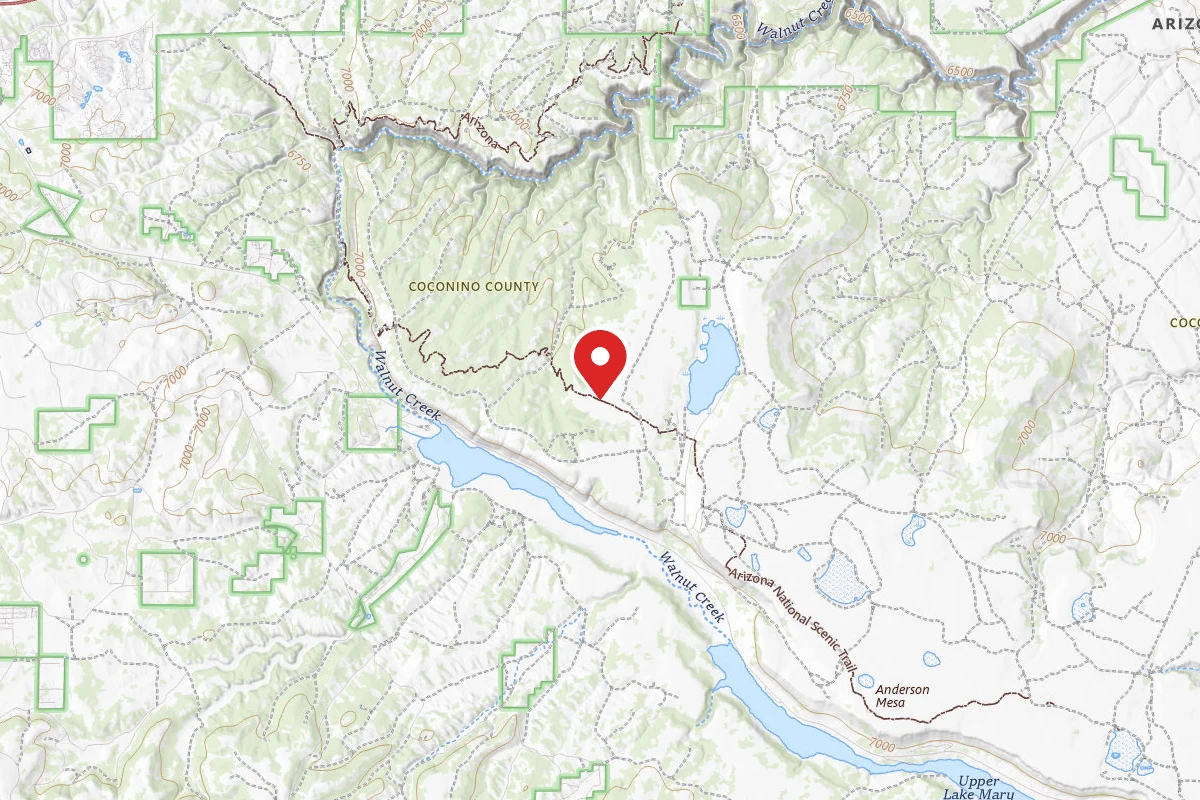 Dispersed Site near 35.1152, -111.5543