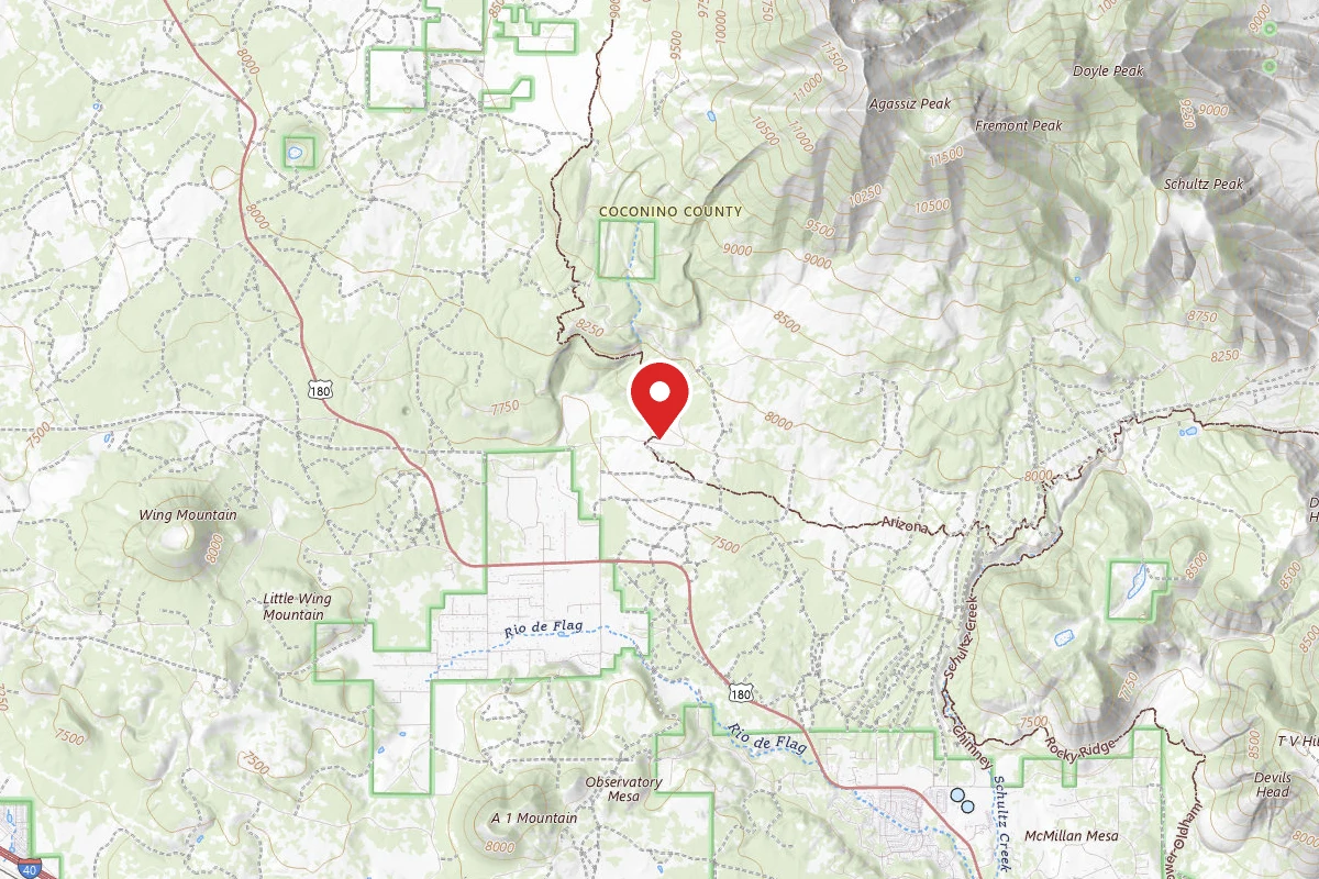 Dispersed Site near 35.2840, -111.7098