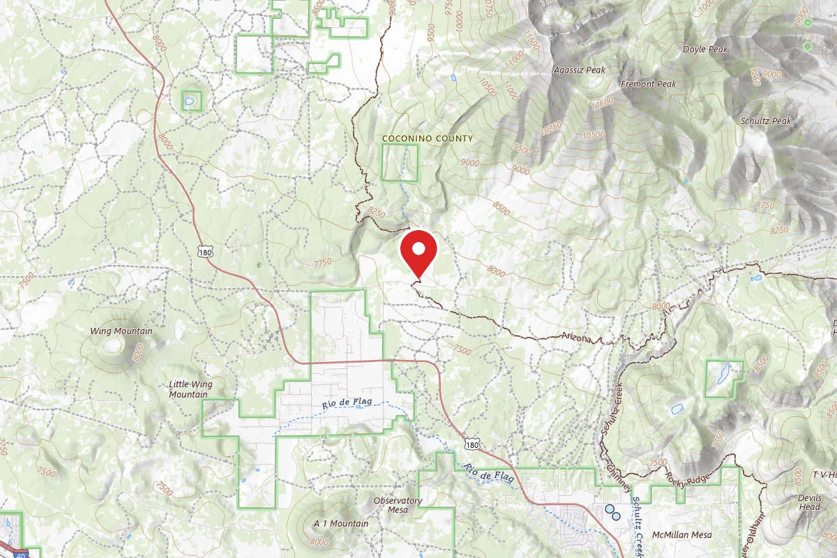 Dispersed Site near 35.2849, -111.7103
