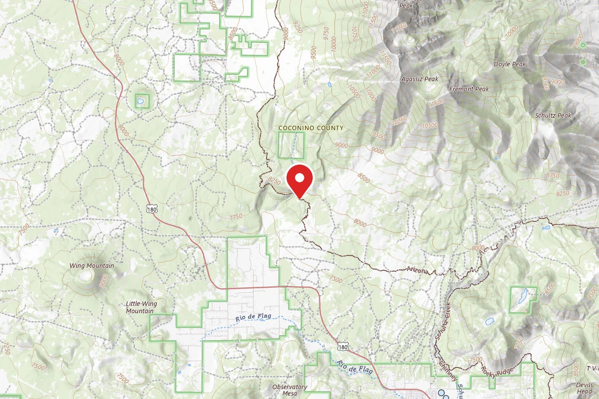 Dispersed Site near 35.2930, -111.7121