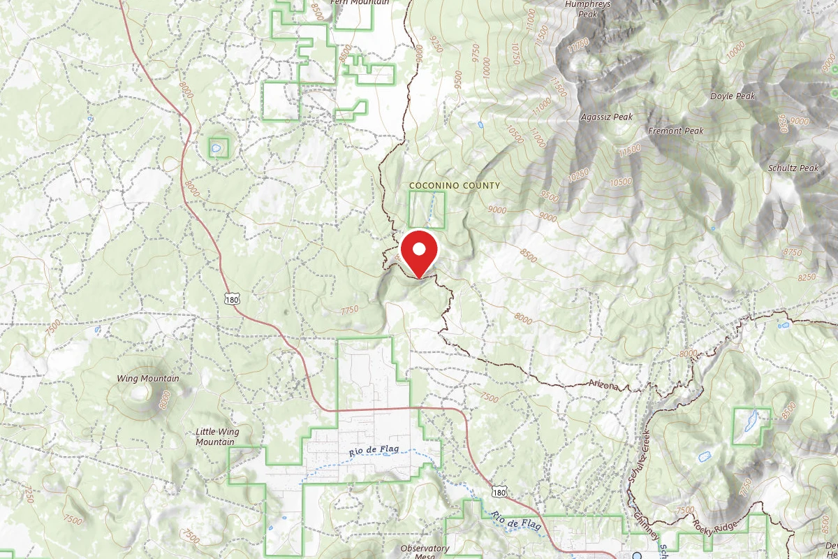 Dispersed Site near 35.2942, -111.7169