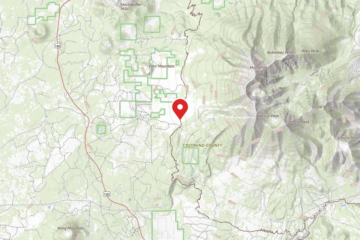 Dispersed Site near 35.3249, -111.7210