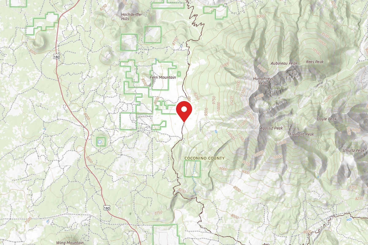 Dispersed Site near 35.3294, -111.7196