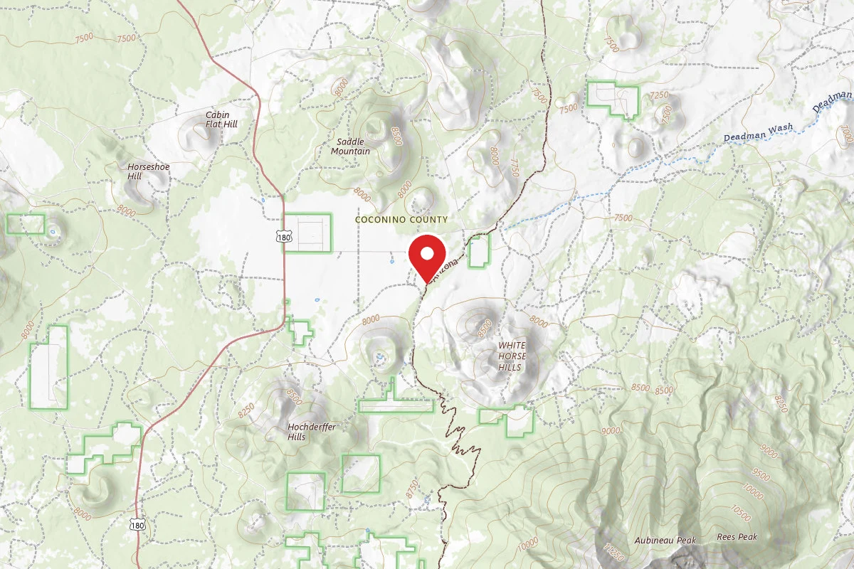 Dispersed Site near 35.4068, -111.7212