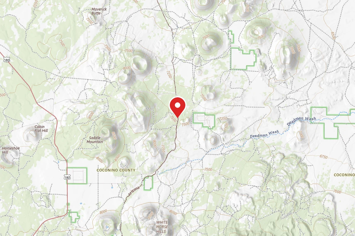 Dispersed Site near 35.4444, -111.6917