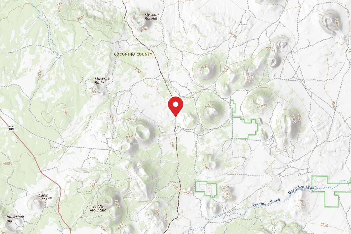 Dispersed Site near 35.4775, -111.6942