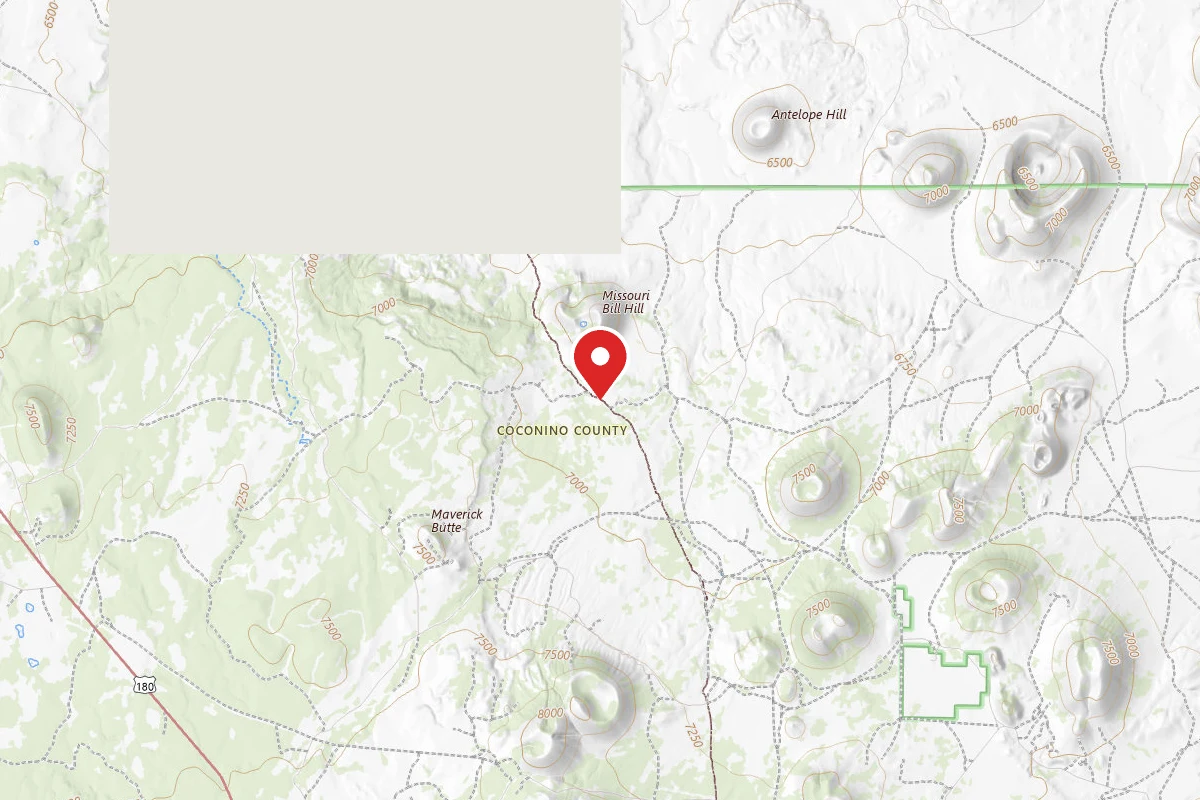 Dispersed Site near 35.5119, -111.7126