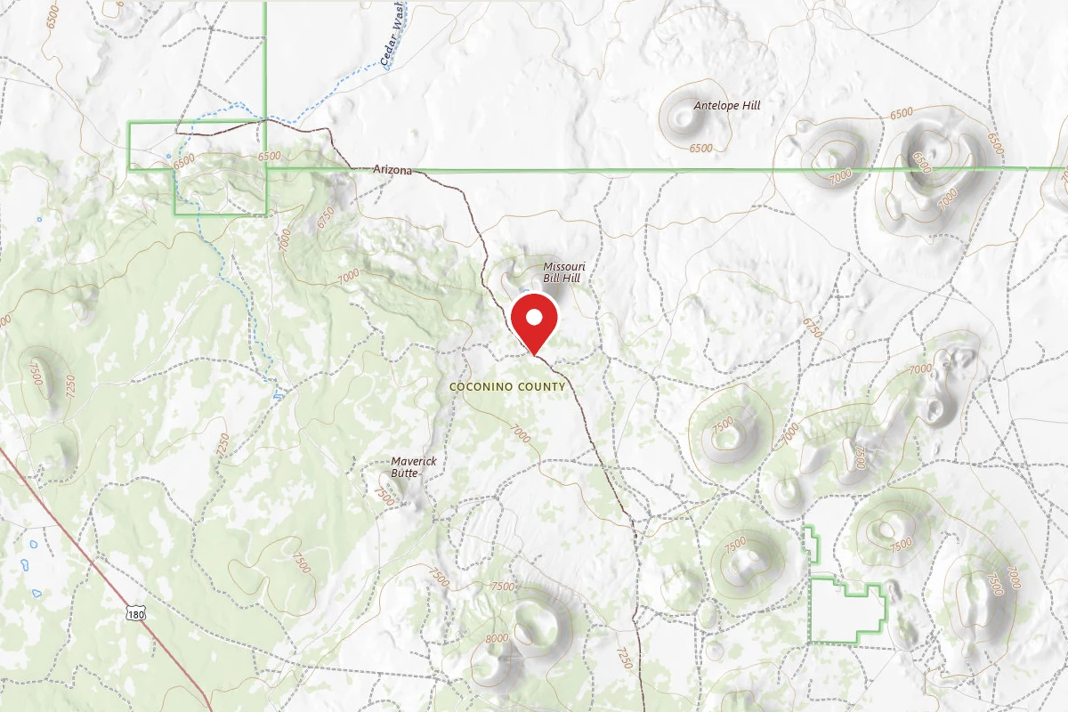 Dispersed Site near 35.5124, -111.7140