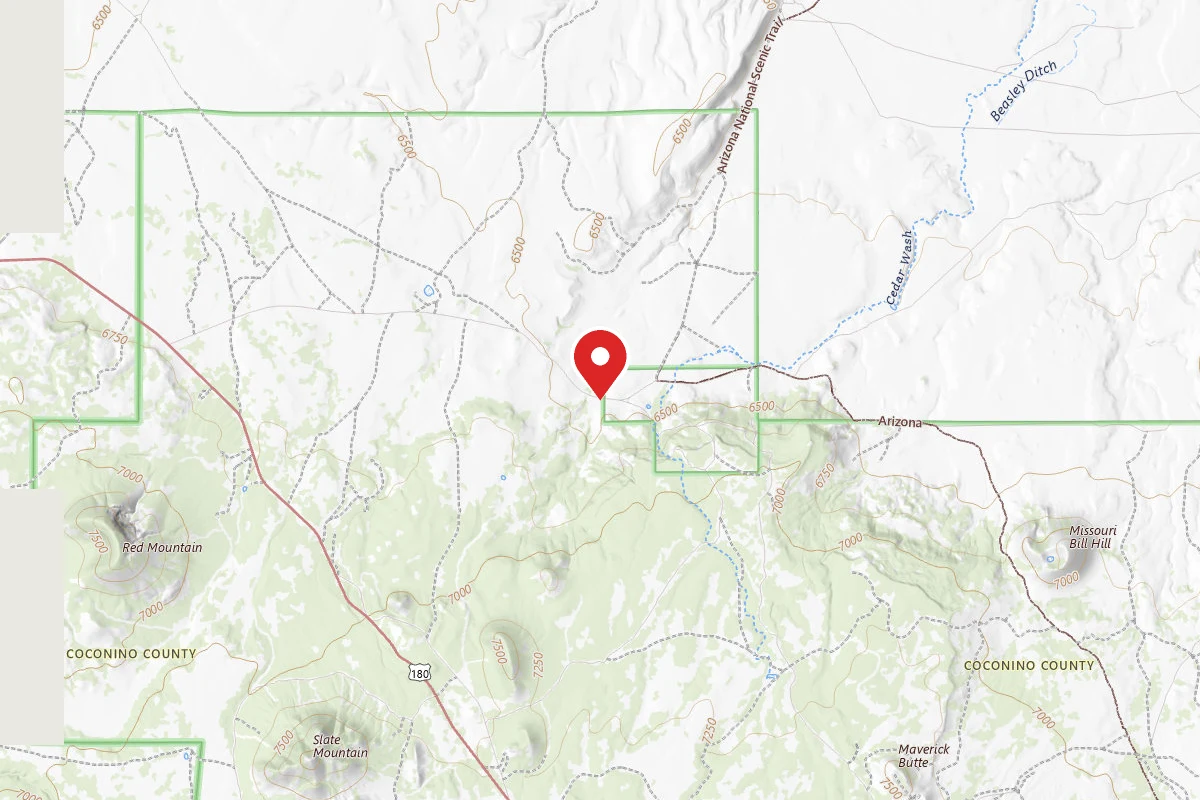 Dispersed Site near 35.5447, -111.7927