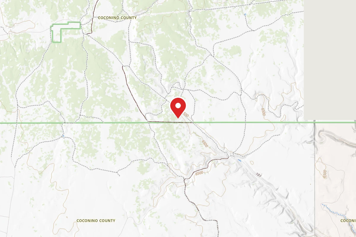 Dispersed Site near 35.7472, -111.8257