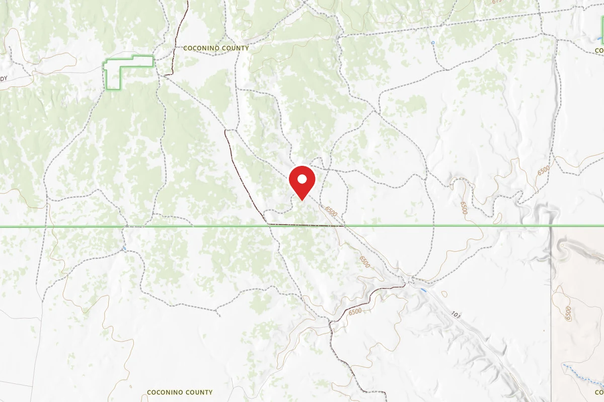 Dispersed Site near 35.7523, -111.8316