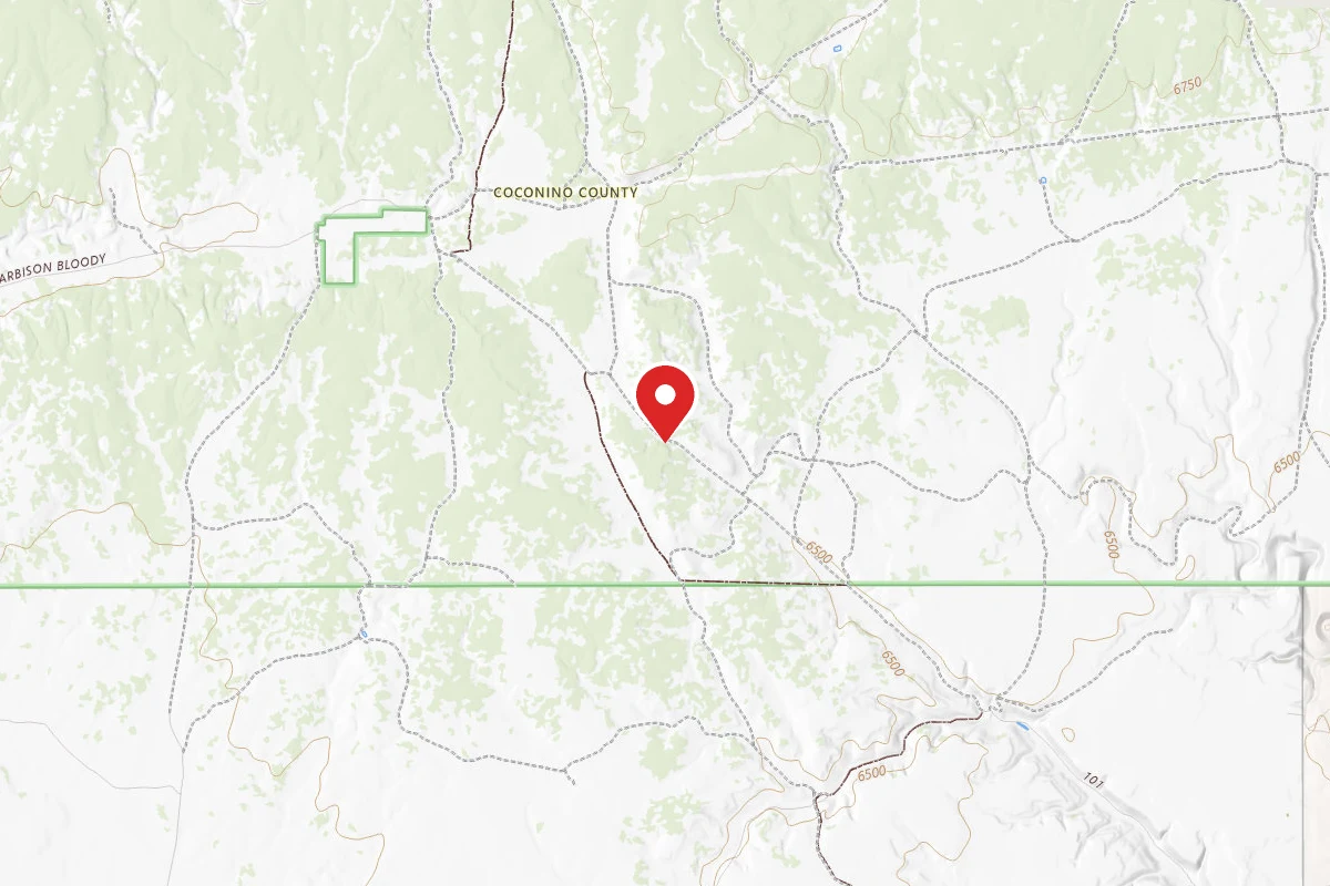 Dispersed Site near 35.7631, -111.8455