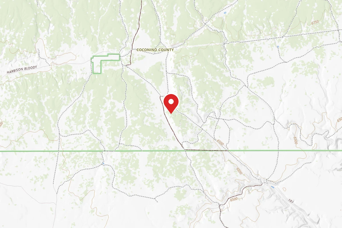 Dispersed Site near 35.7633, -111.8513