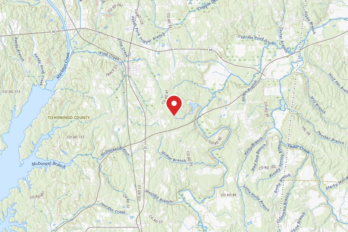 Tentrr State Park Site - Mississippi Tishomingo State Park - Haynes Lake North F - Double Camp