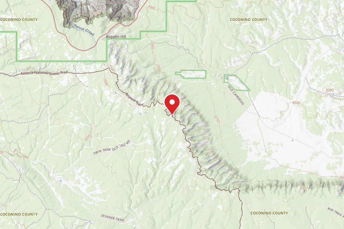 Dispersed Site near 35.9372, -111.9190