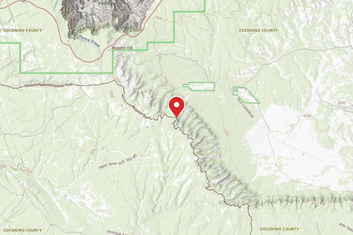Dispersed Site near 35.9420, -111.9210