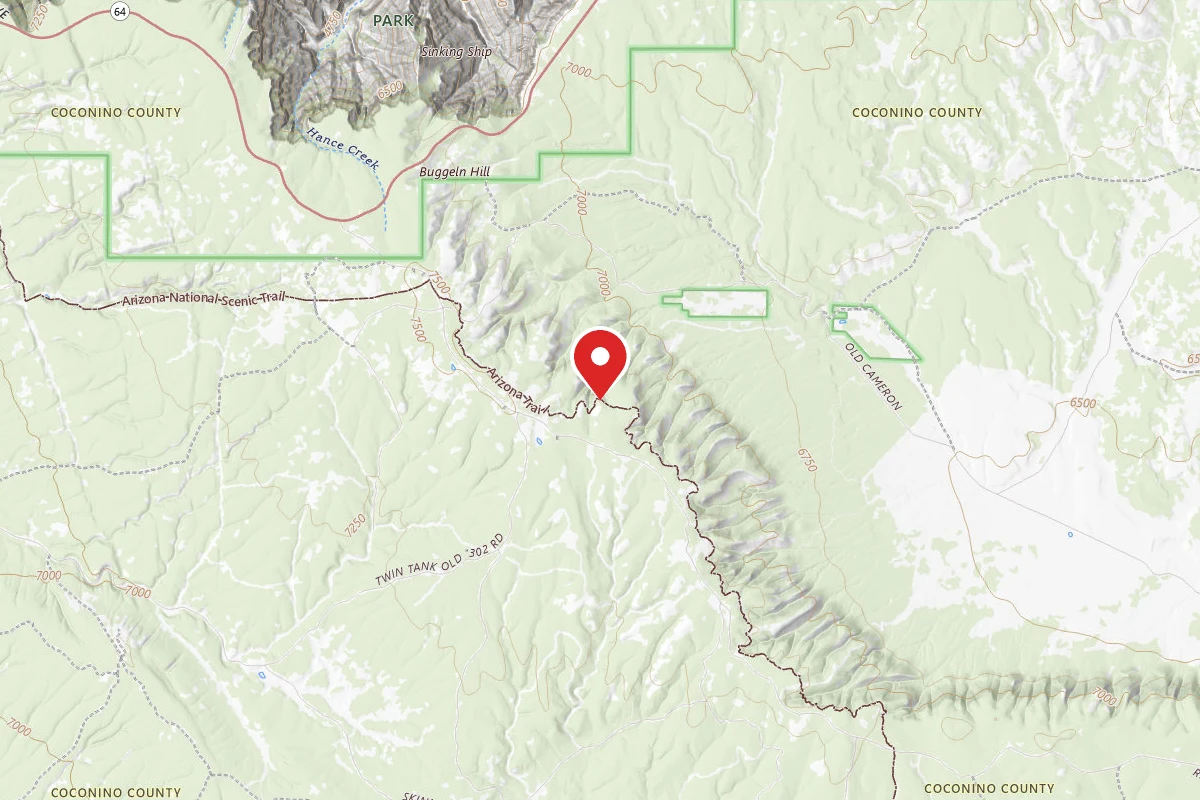 Dispersed Site near 35.9433, -111.9276