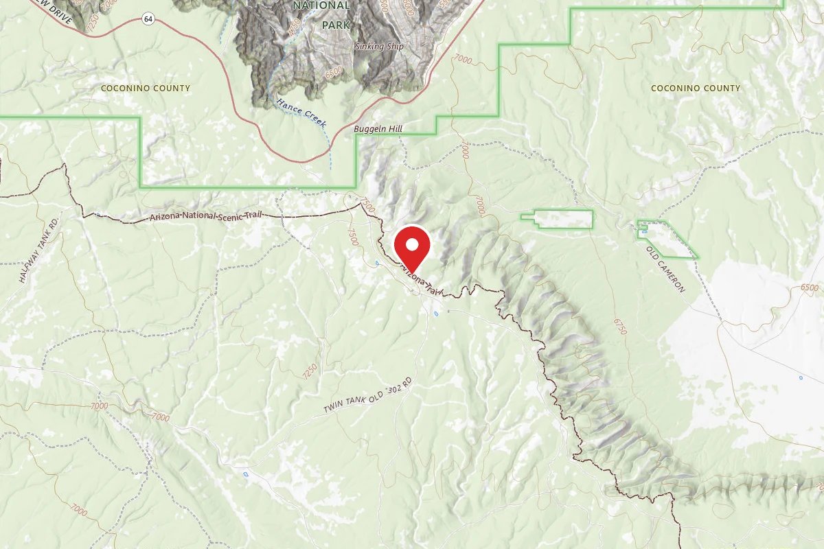 Dispersed Site near 35.9455, -111.9441