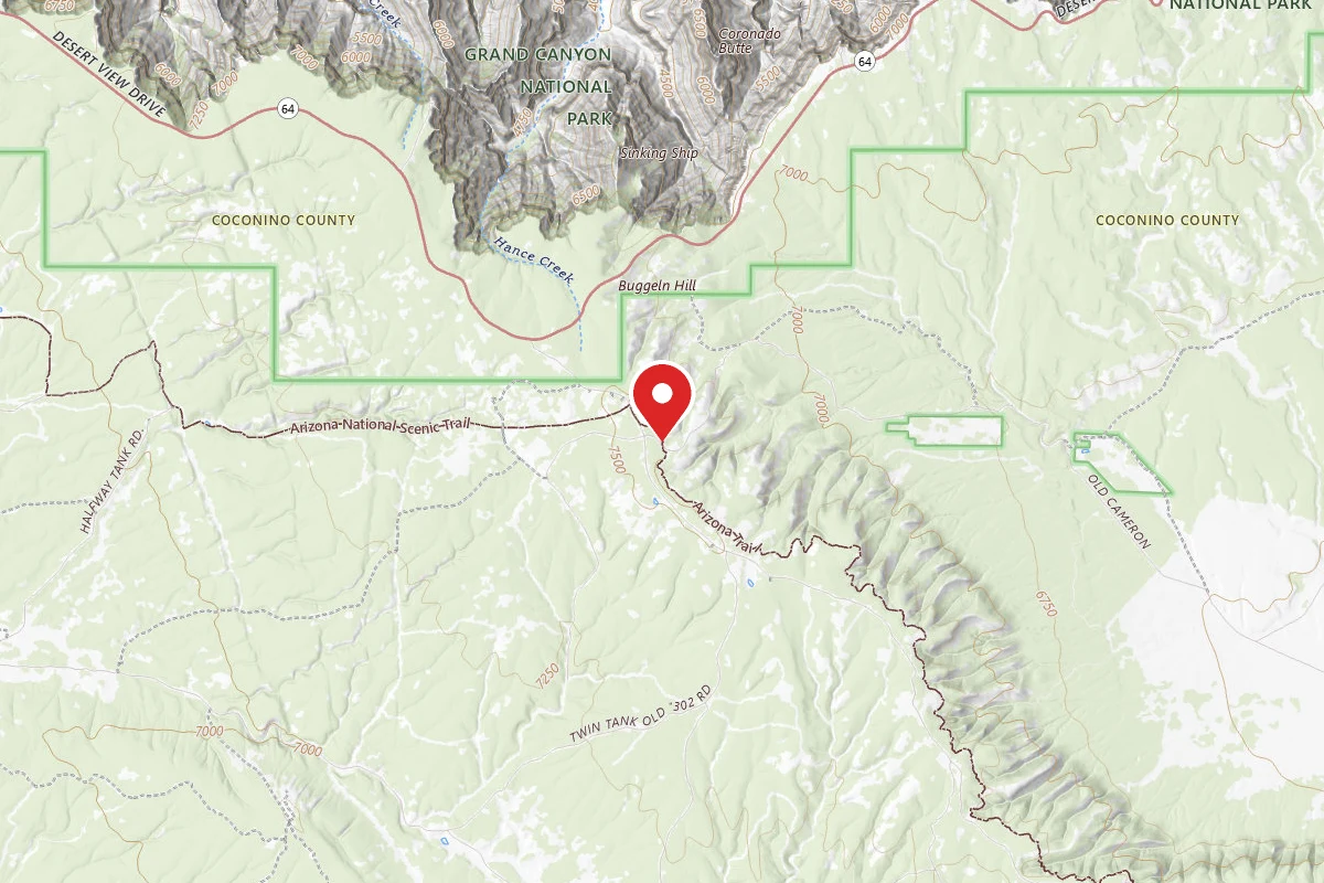 Dispersed Site near 35.9554, -111.9519