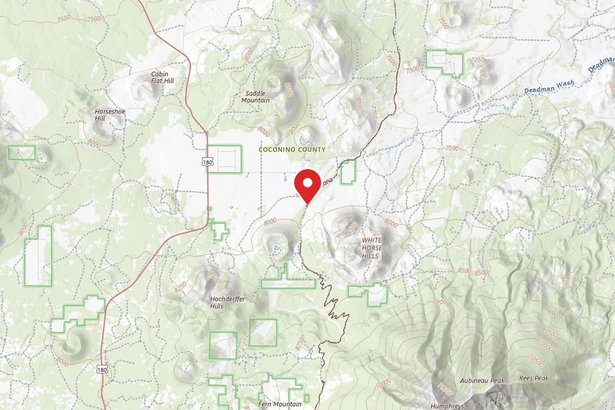 Dispersed Site near 35.4045, -111.7222