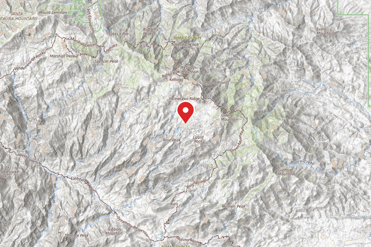 Dispersed Site near 32.3909, -110.7063