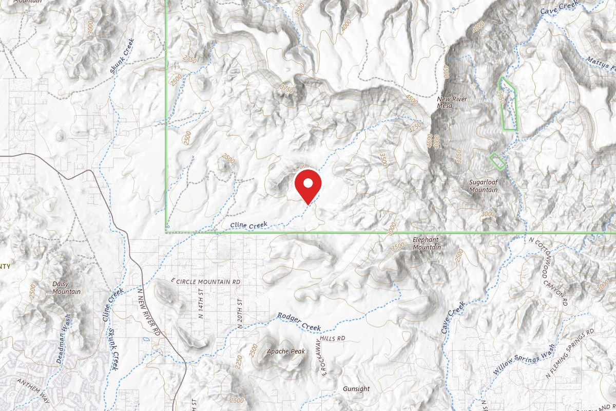 Dispersed Site near 33.9083, -112.0175
