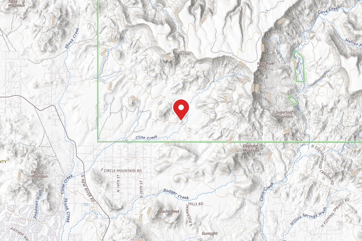 Dispersed Site near 33.9109, -112.0176