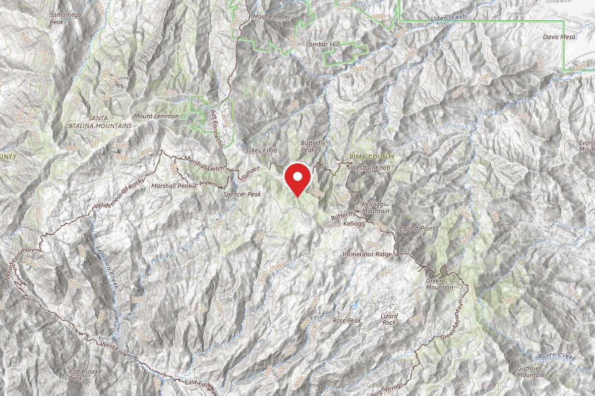 Dispersed Site near 32.4190, -110.7310