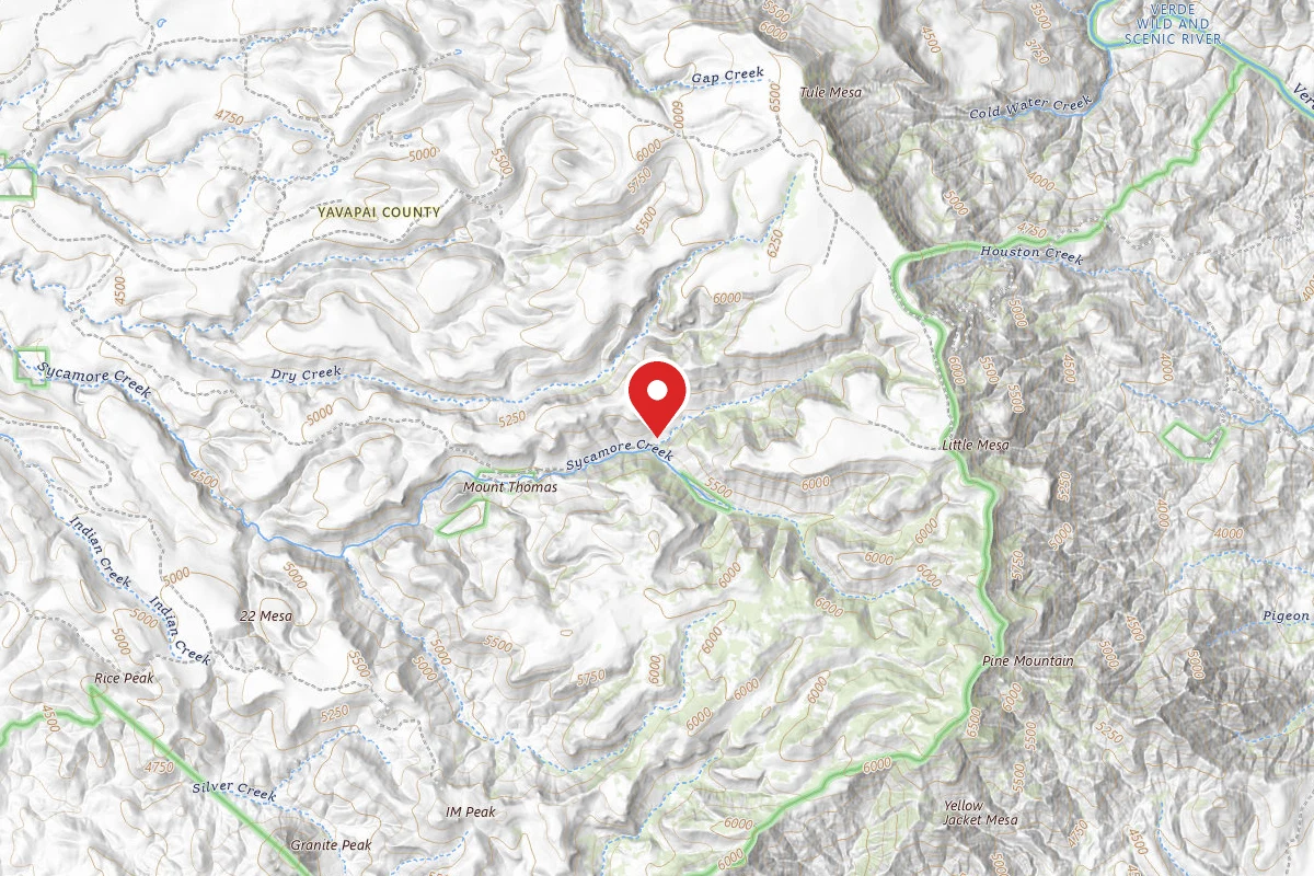 Dispersed Site near 34.3272, -111.8362