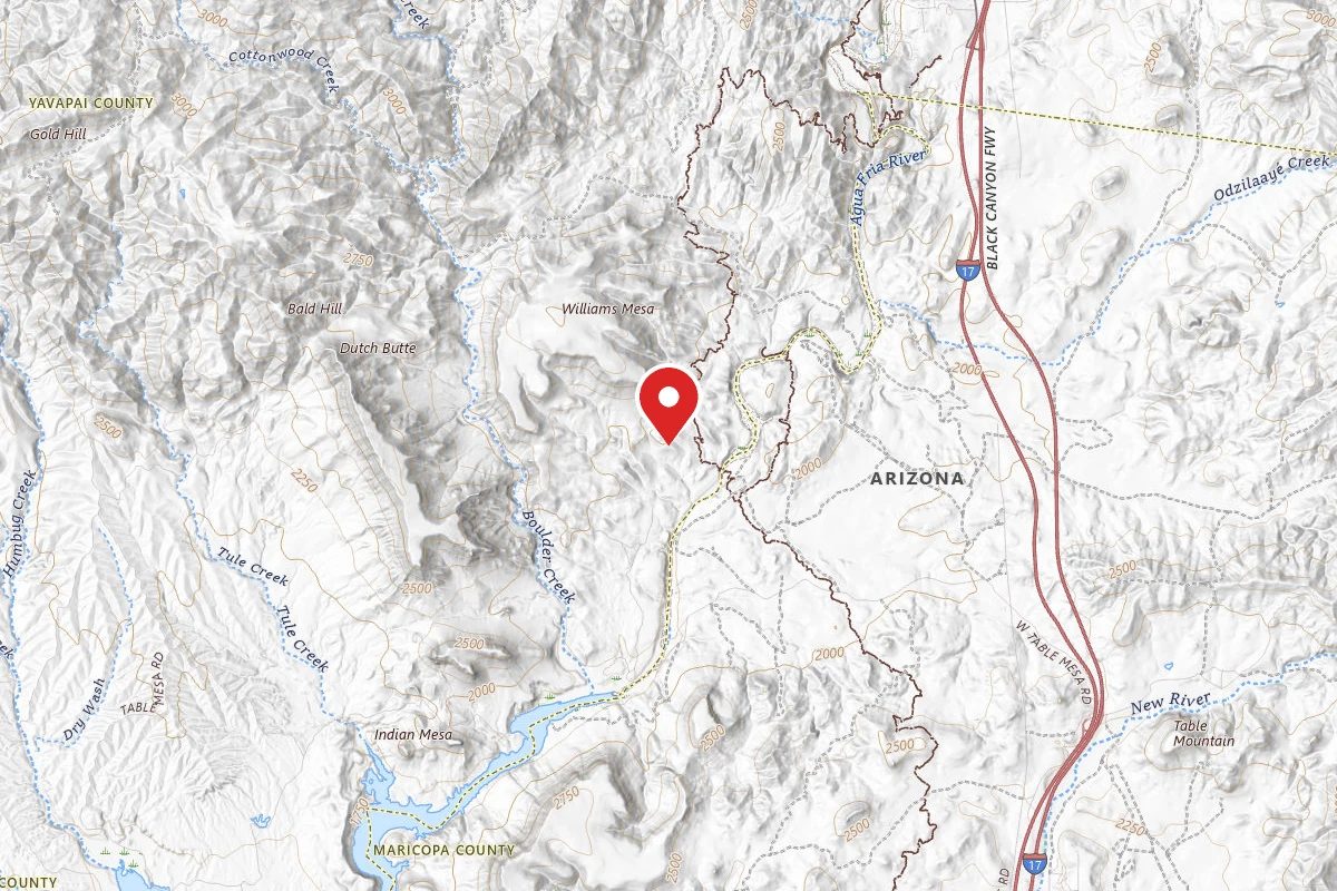Dispersed Site near 34.0029, -112.1938